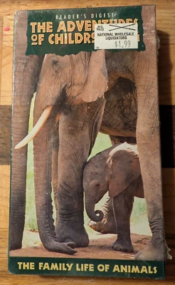 Reader's Digest The Adventures of Childrearing VHS - The Family Life of Animals - Image 1 of 2