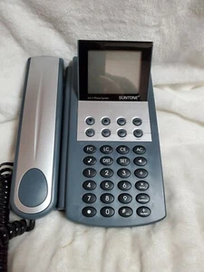 SUNTONE 4 IN 1 PHONE SYSTEM SCMC ELEC0016 Corded Desktop Telephone - Picture 1 of 6