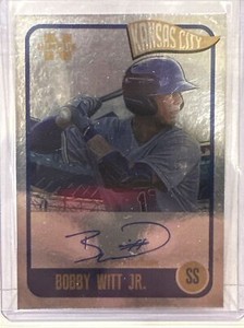 2020 Onyx Nimbus Silver BOBBY WITT JR On-Card Auto #/325