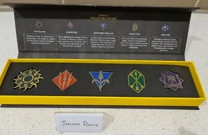 The Witcher Card Game Gwent Press Kit - Collectible Metal Pin Set Gamescom - Picture 1 of 4