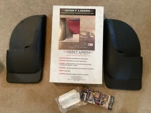 Husky Liners Rear Mud Guard Set For 1999-2010 Ford Super Duty F-250-350 #57401 - Picture 1 of 3