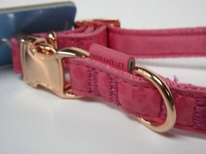 Vibrant Life Hundehalsband klein geprägt himbeerrosa verstellbar - Bild 1 von 6