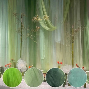 Wedding Arch Drapes Backdrop Curtains Yarn Chiffon Draping Arch Party Decors X - Picture 1 of 22