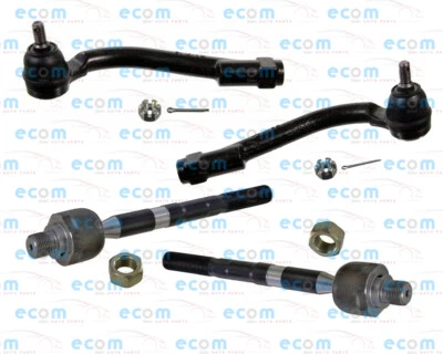 Kit de 4 extremos de dirección delantera para Kia Cadenza Limited 3,3 L barras de amarre extremos de cremallera  Foto 1 de 4