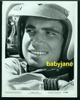 ANTONIO SABATO SR VINTAGE 8X10 PHOTO 1967 GRAND PRIX PORTRAIT IN RACE CAR HELMUT