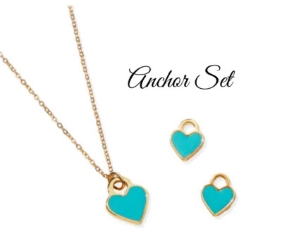 Park Lane якорь ожерелье и серьги комплект - Изображение 1 из 4