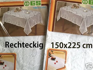 150x225 CM Rectangular Tablecloth Vinyl Tablecloth Sheet Floral Pattern New - Picture 1 of 11