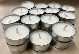 30 X VANILLA SOFTLY SCENTED TEA CANDLES - BURN TIME 4 HOURS TEALIGHT CANDLE |HYT - Bild 1 von 3