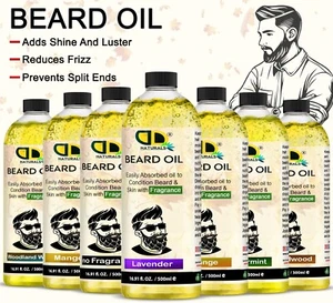 Best Beard Oils for Men, Beard Growth, Stronger, Fuller, Thicker Conditioning - Picture 1 of 7