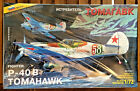P-40B Tomahawk WW2 fighter plane - VINTAGE KIT SEALED & BOXED