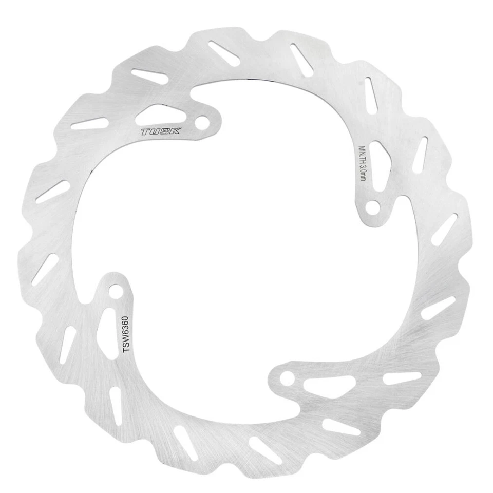 Tusk Typhoon Steel Brake Rotor Rear For KTM 85 105 SX FREERIDE HUSQVARNA TC85 - Image 1 of 1