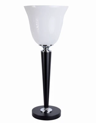 PALAZZO INT Lampada Mazda lampada antica lampada da tavolo art déco 62 cm lampada da tavolo lampada da comodino