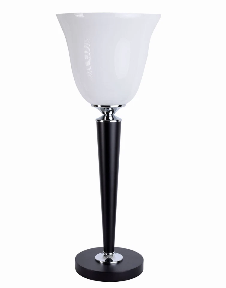 Mazda Lampe Antik Leuchte Tischlampe Art Déco 62 cm Tischleuchte Nachttischlampe - Bild 1 von 4