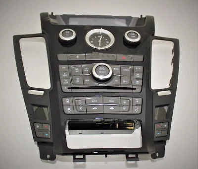 Conjunto de placa frontal del panel de control Cadillac CTS 2008-2014 OEM GM NUEVO 20819980 Foto 1 de 4