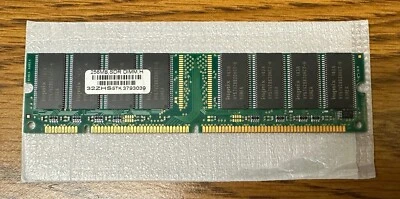 256 MB Hyundai Hynix 🫑 PC133-322-620 168pin SDRAM DIMM H 32ZHS STK3793039 - Image 1 of 2