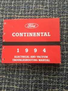 Ford Continental 1994 Electrical And Vacuum Troubleshooting Manual - Bild 1 von 2