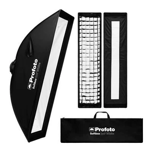 Profoto 1x4 Feet Rectangular White Interior Softbox Strip and Strip Mask Bundle - Picture 1 of 7