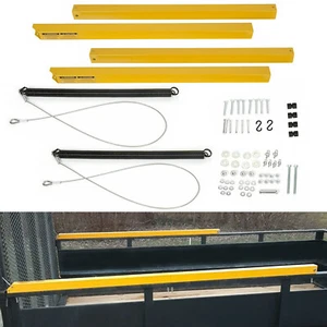 400 Pounds 2 Sided Trailer Tailgate Liftgate Ramp Lift Assist System Yellow - Picture 1 of 12