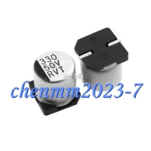 10PC NEW 50V330UF 10*10.5mm SMD 330UF/50V #YT - Picture 1 of 1