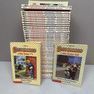 Lot of 44 The Baby-Sitters Club Little Sister Mystery Paperback Books Scholastic - Imagen 1 de 9