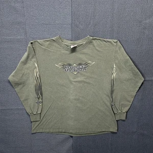 Vintage Harley Davidson Langarm Logo T-Shirt Gr. XL Napoleon Ohio - Bild 1 von 8