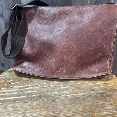 Bolso Bandolera Mulberry Bandolera Hombre De Colección Cuero Genuino Bolso de Hombro Foto 1 de 4