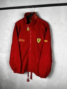 Ferrari Michael Schumacher Vintage Fleece Full Zip XL BNWT Rare - Picture 1 of 17