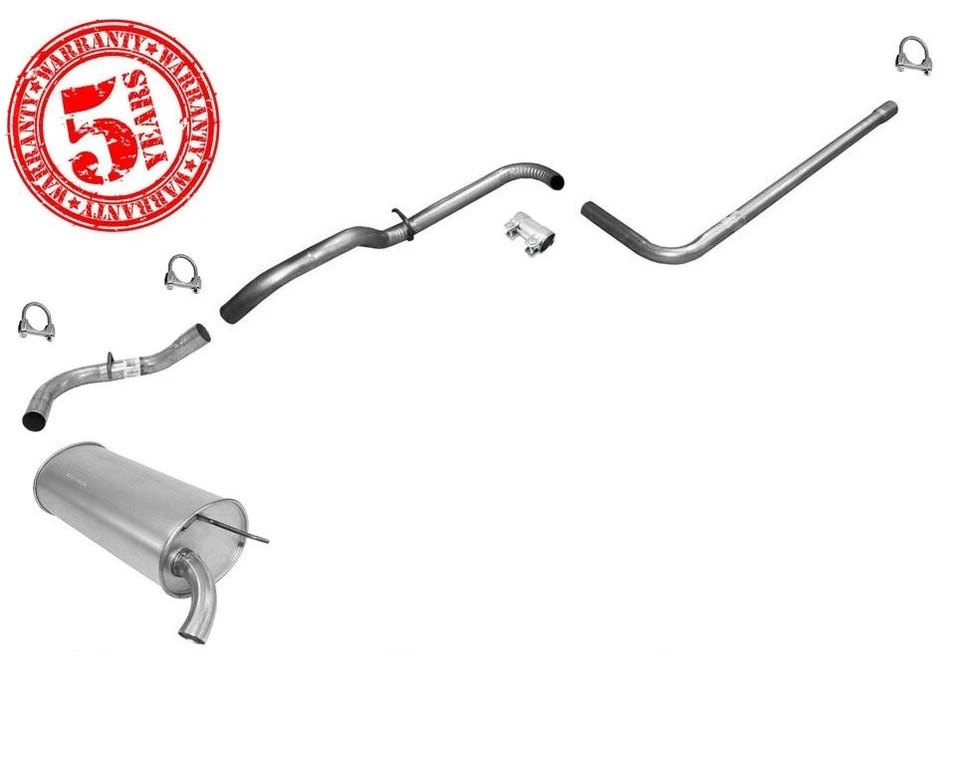 Sistema de escape silenciador neón 2,0 L 2001-2005 marca AP 78216 28615 700369 Foto 1 de 4