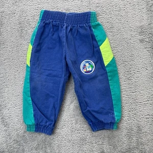Vintage Oshkosh B Gosh Pants Boys Small Blue Jogger Sweatpants Painter - Picture 1 of 7