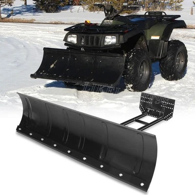 Snow Plow Blade Universal Kit Adjustable 45" For Honda Kawasaki Polaris ATV - Image 1 of 4