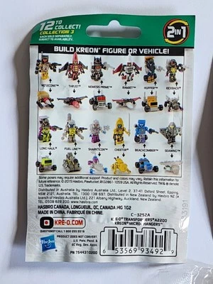 KRE-O Transformers A2200 Micro Cambiadores - Colección 3 - JUEGO COMPLETO - NUEVO Foto 1 de 4