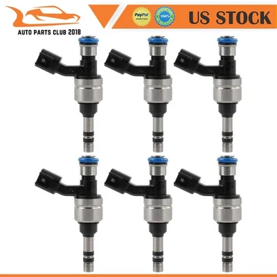 6x Inyectores de combustible para Buick LaCrosse 3,6 L 2013-2016 Cadillac XTS 3,6 L 2014-2019 Foto 1 de 4