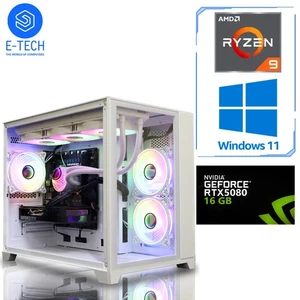 Gaming PC Bundle AMD Ryzen 9 5950X 64GB DDR4 2TB M.2 16GB NVIDIA RTX 5080 Wins11 - Picture 1 of 41