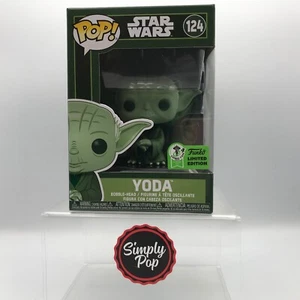 Funko Pop Yoda Military Green #124 2021 ECCC Spring Convention Official Sticker - Picture 1 of 7