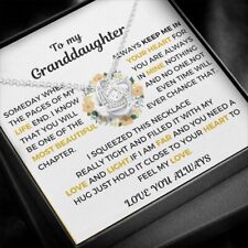 granddaughter necklace from grandma grandpa nana papa special granddaughter gift