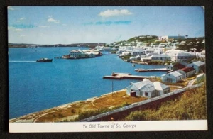 1950s? Harbor Ye Old Towne Saint Georges Bermuda St. Georges Co Postcard - Picture 1 of 1