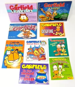 Lot of 9 GARFIELD Cat Books Trivia, Activity Comics, Stories ‘80s & ‘90s Davis - Picture 1 of 21