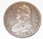 1820 Capped Bust Half Dollar Better Date High Grade