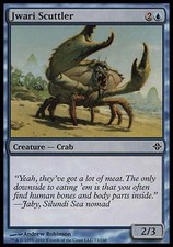 1x FOIL Jwari Scuttler Rise of the Eldrazi MtG Magic Blue Common 1 x1 Card Cards