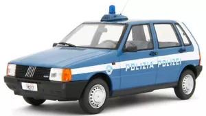 Modellino auto scala 1:18 LaudoRacing FIAT UNO 55 S POLIZIA modellismo - Foto 1 di 1