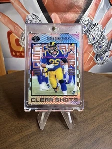 AARON DONALD 2019 Panini Illusions Clear Shots Blue /299 - Picture 1 of 2