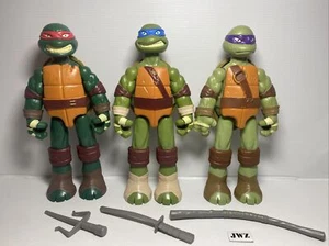 2016 GIANT LEO, RAPH & DON - TMNT - TEENAGE MUTANT NINJA TURTLES - BÜNDEL 🙂 - Bild 1 von 10