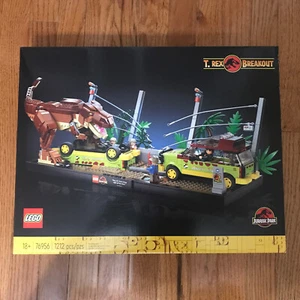 LEGO Jurassic Park T. Rex Breakout Set 76956 - New Factory Sealed - Picture 1 of 6