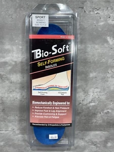 Bio-Soft Self-Forming Insoles Sport Women's 11 - 11.5 Cushioning Support - Picture 1 of 5