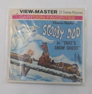 View Master B553, Scooby Doo That's Snow Ghost, Cartoon, GAF 3 Reel Set