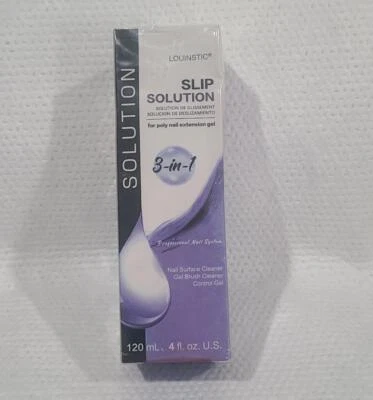 Solución antideslizante de poligel LOUINSTIC - Solución antideslizante de 4 oz para uñas de poligel antiadherente Foto 1 de 4