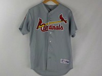 Majestic St. Louis Cardinals Jersey Embroidered Stitch Made IN USA Size Small