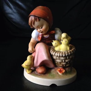 RARO - MJ Hummel Goebel 57/I CHICK GIRL - Foto 1 di 4