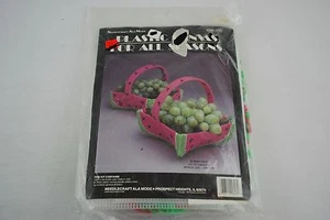 Kit de punta de aguja Needlecraft Ala Mode lona de plástico para todas las estaciones fruta de verano - Imagen 1 de 5