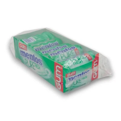 Mentos - Sugar-free Pure Fresh Gum - Spearmint (Display unit | 10 x 30g bottles) - image 1 of 4